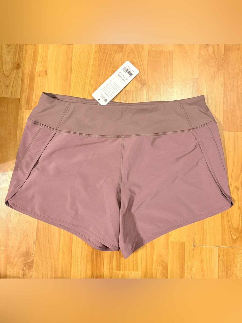 🔥Crz Yoga Sports/Running Shorts in Antique Bark,Sz L, NWT